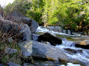 Waterval in Vermont