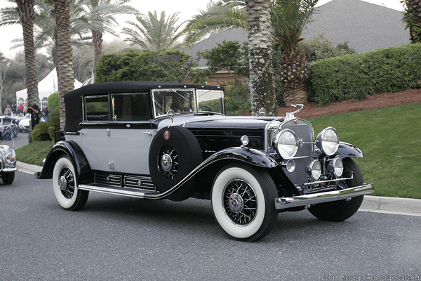 1931 cadillac 452a v16 all weather phaeton