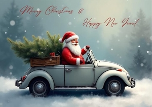 Kaerst en nieuwjaarskaart VW