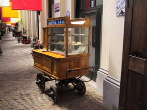 Koffiekar op het Station