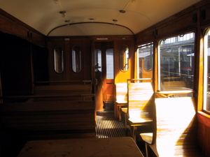 LTM 610 Interieur van de tram uit Zuid-Limburg