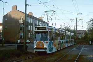 3075 een tijdje de GKB tram bezocht de tram Kraayenstein