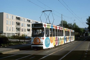 3075 een tijdje de GKB tram bezocht de tram Kraayenstein
