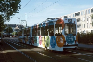 3075 een tijdje de GKB tram bezocht de tram Kraayenstein