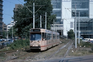 3079 CS-hoog als tram 3 in de richting van de Muzenstraat