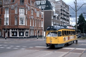 1311 van lijn 10 onderweg naar het Statenkwartier