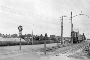 Haarlem Leidsevaart op wat nu de kruising Westelijke Randweg is, 