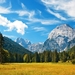 Alpes-mountains-blue-sky-clouds-grass-forest-autumn_1920x1440