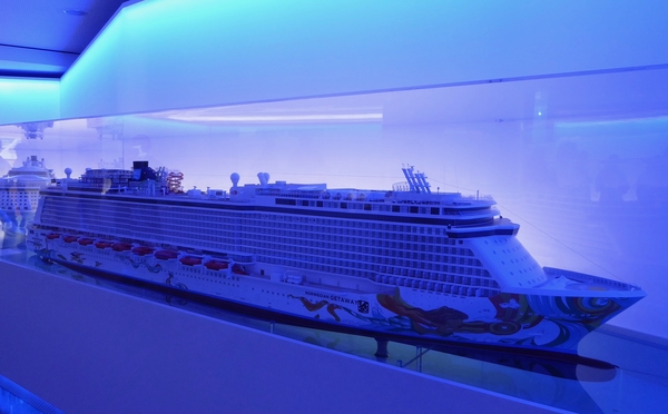 88. Papenburg, Meyer Werft, maquettes van hun producties