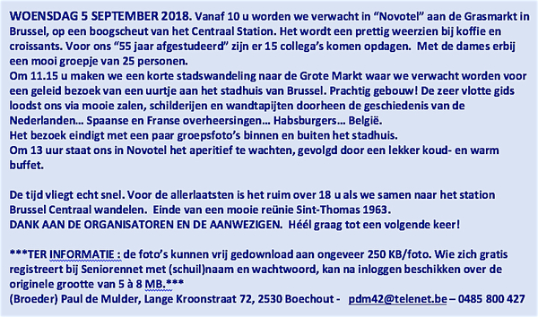 Sint-Thomas 1963-2018