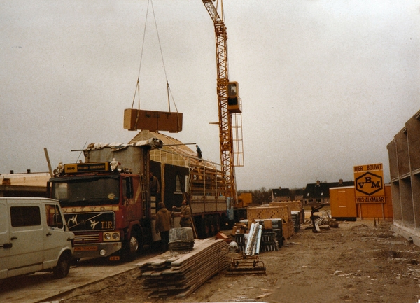 Hout Lossen op de bouw