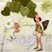 Scrapje geel hoop liefde gereed