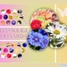 verjaardag bloemen template 37b