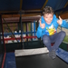 36) Ruben op de trampoline