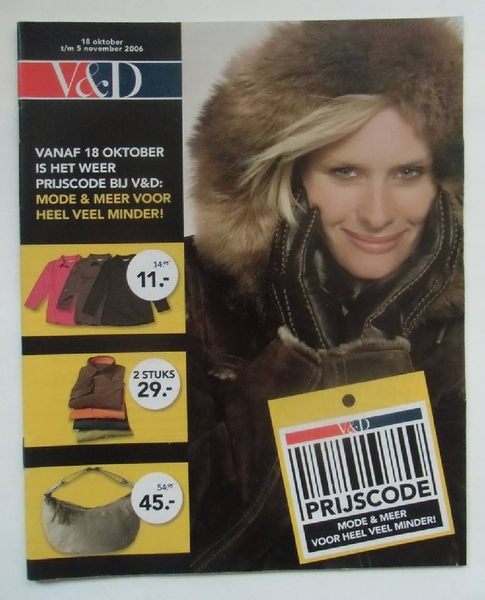 In de tweede helft van oktober was het bij V&D vaak tijd voor Pri
