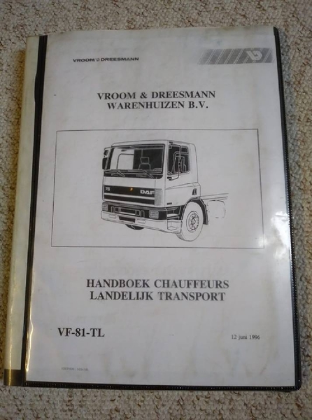 Handboek chauffeur