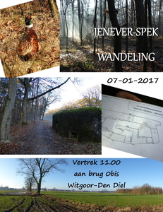 Jenever- en spekwandeling 2017