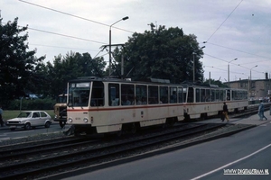 609 Rostock en daar reden natuurlijk trams