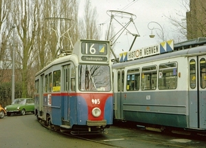 905 Tram 16 Stadionplein