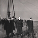 Heien eerste paal scheepswerf Vos 1959
