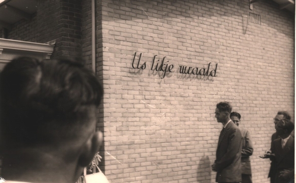 Opening kleuterschool Uus Likje Wraald 1959-11-07