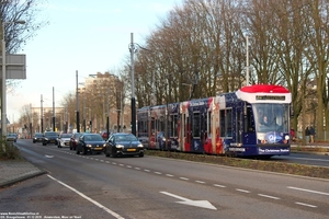 GVB #Kersttram 2058 - Amsterdam 01-12-2019.