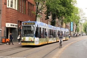 GVB 2086 - Amsterdam, Spui 25-05-2019. lijn 12 naar Amstelstation