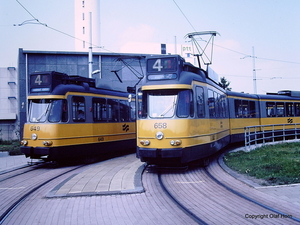 GVBA 649+658 Amsterdam station RAI-2