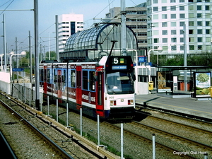 GVBA 905 Amsterdam station Zuid-WTC