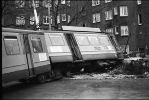 Ontsporing van 671 op 12 januari 1985.