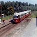 RTM Het station Zwartewaal kreeg bezoek van het nieuwe tramstel, 