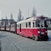 Rotterdam, Rosestraat. De Kievit, MABD 1804, is zojuist met tram,