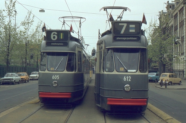 605+612 Plantage Parklaan, 5 mei 1978.