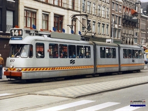 617 Rokin, 3 september 1988.