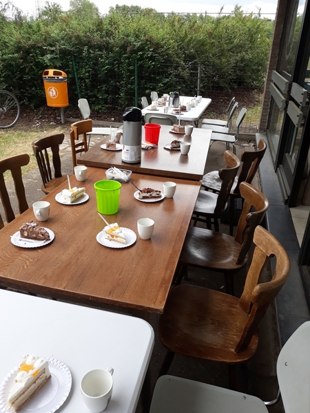 Klaar voor de pauze