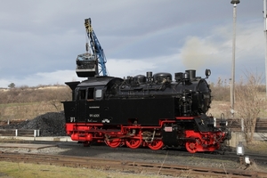 99 6001 in Gernrode op 16-2-2020