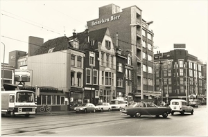 Spui, overzicht van de Gedempte Gracht (links) tot en met het Haa