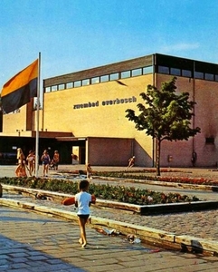 Vlaskamp, zwembad Overbosch.jaren 80