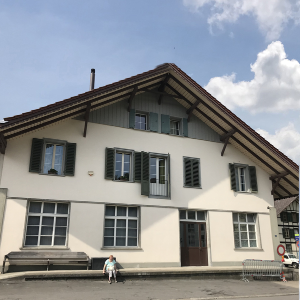 Bij mijn  nichtje  haar  appartement