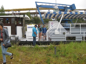 36) Jana & Ruben stappen van de boot