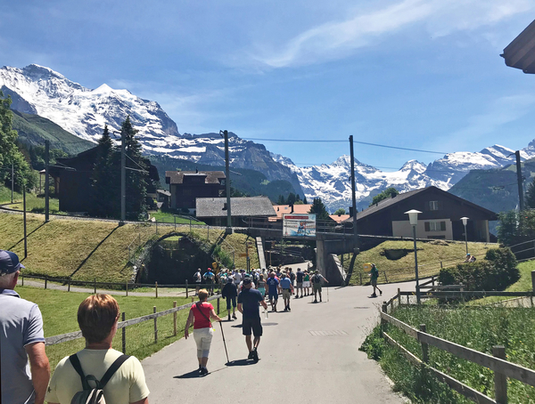 Wandeling in Wengen
