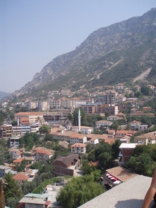 2 Kruja,  zicht vanaf de citadel