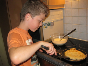 05) Ruben met zijn pannekoek