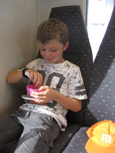 43) Stukjes appel op de trein naar Halle