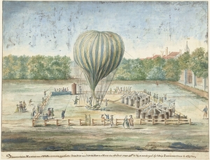 Oplaten-van-de-luchtballon-van-Blanchard-te-Den-Haag-in-1785-G.-C