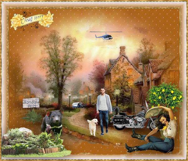 de wombats tuin van terry