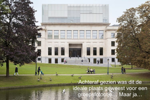 Het museum in het Leopoldpark (Etterbeek- Brussel)