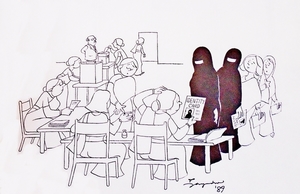 DSC05203_Strip_CarToons-1989_Knokke-Heist_p43_paspoort-burka-babe