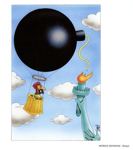 Cartoon_Olense-Kartoonale-23e_2011_Lucht-Balonnen_Terroristen-aan