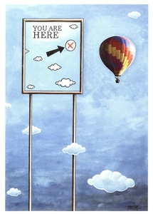 Cartoon_Olense-Kartoonale-23e_2011_Lucht-Balonnen_You-are-here_Sc